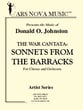 The War Cantata: Sonnets from the Barracks Orchestra sheet music cover